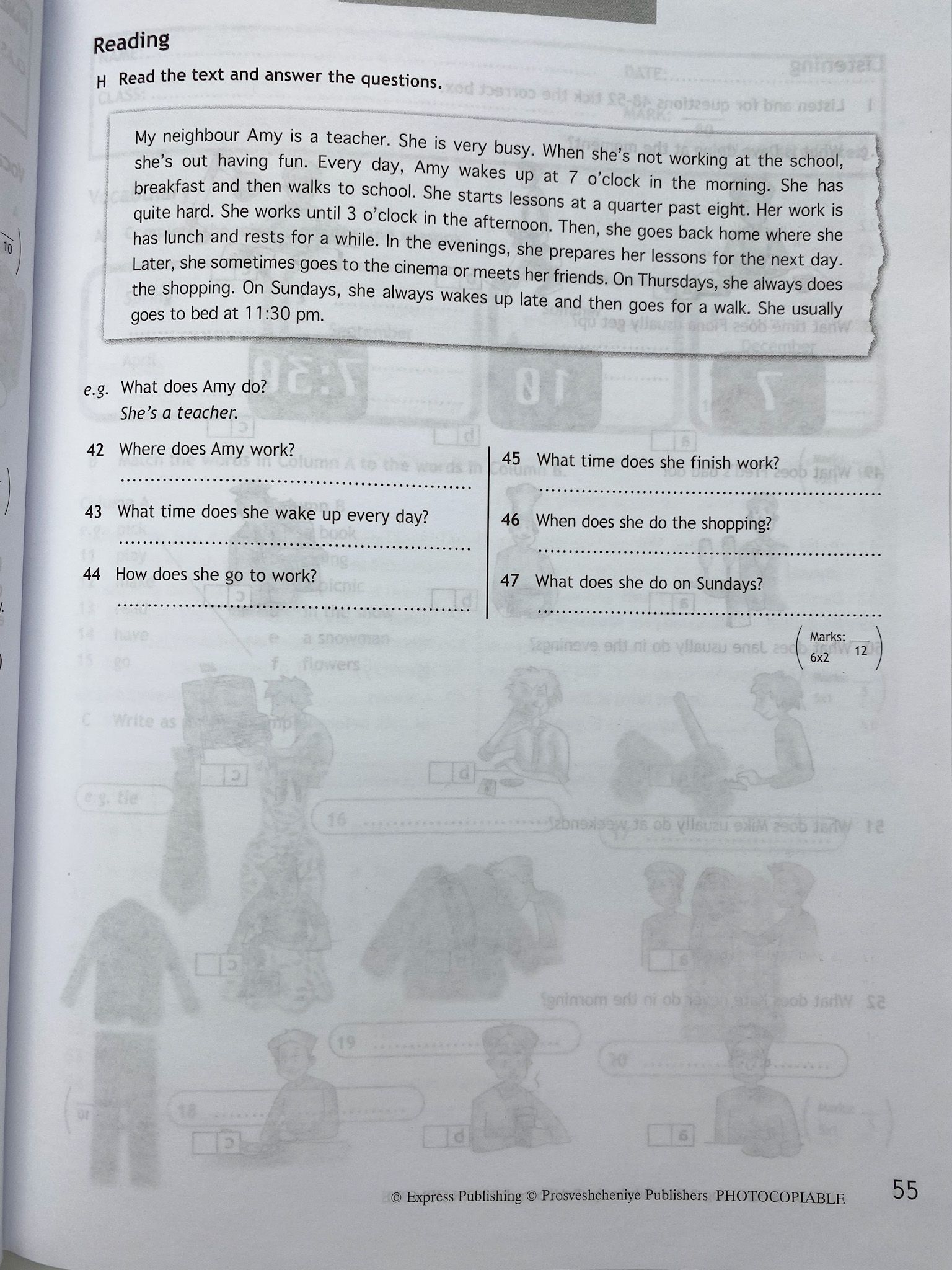 Английский язык 5 класс. Контрольные задания. Spotlight. Test Booklet. УМК "Английский в фокусе"