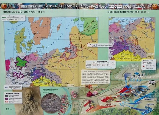 История России. 8 класс. Атлас к новому учебнику