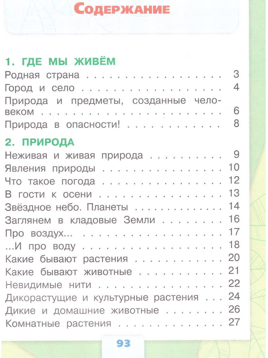 Окружающий мир 2 класс. Тесты. "Школа России". ФГОС